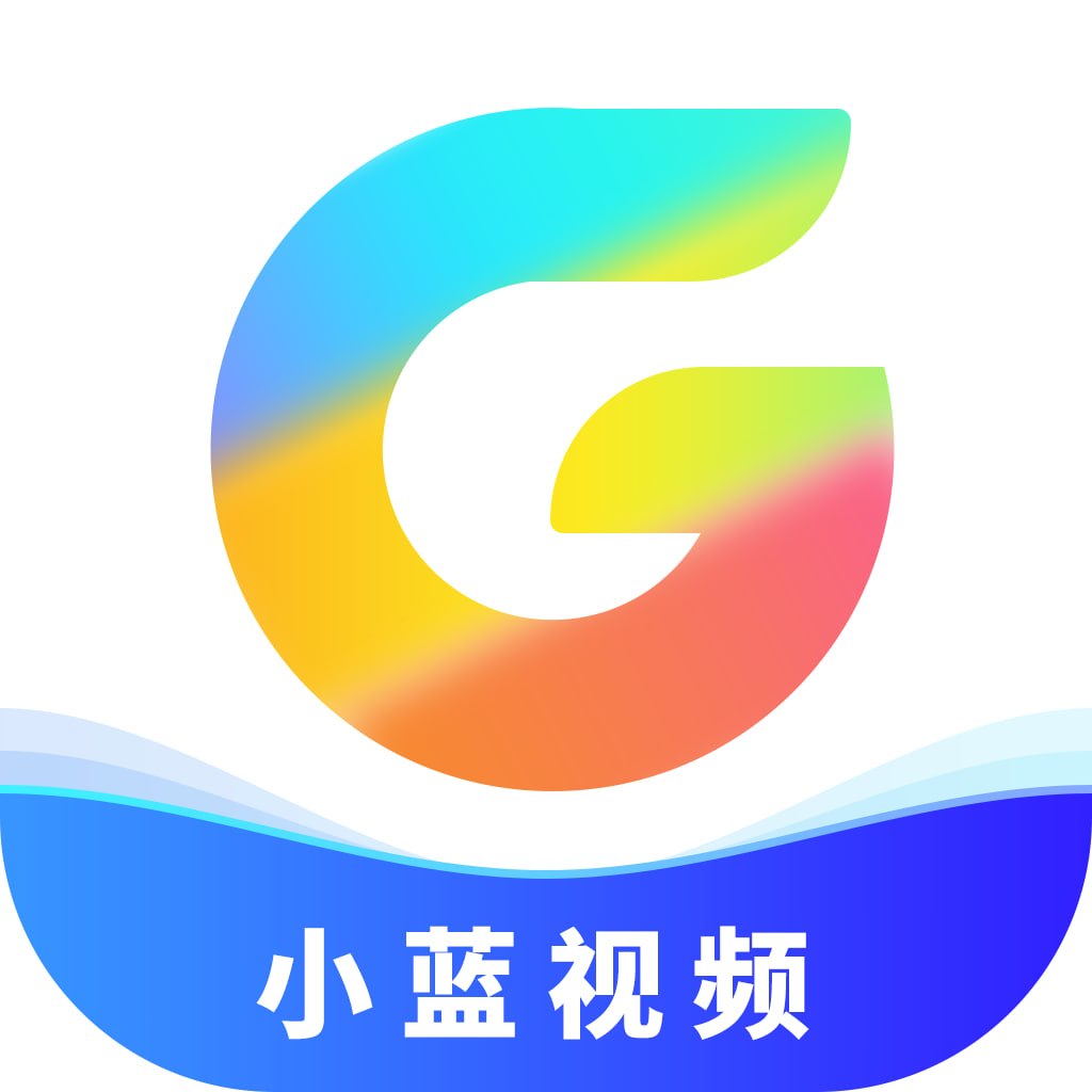 杏吧小蓝APP官方网站品牌Logo标识